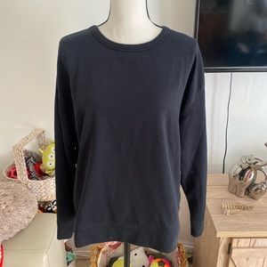 Nike dri-fit black pullover with cutout back